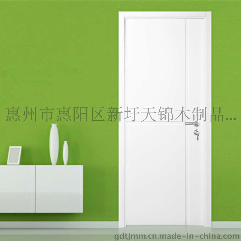 强力推荐 白色开放漆水曲柳室内门 烤漆套装实木复合门